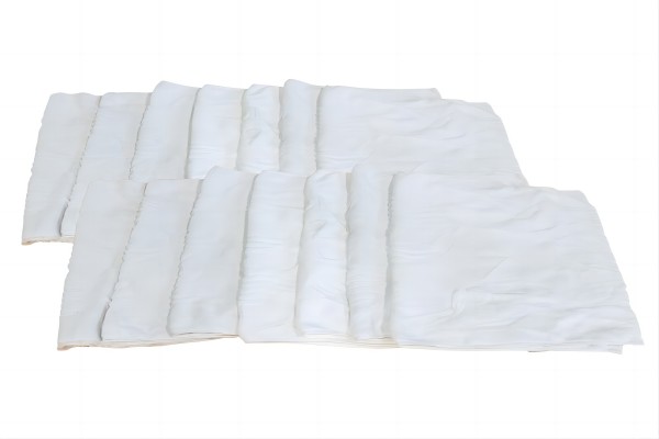 Colour&White Bed Sheet Rags