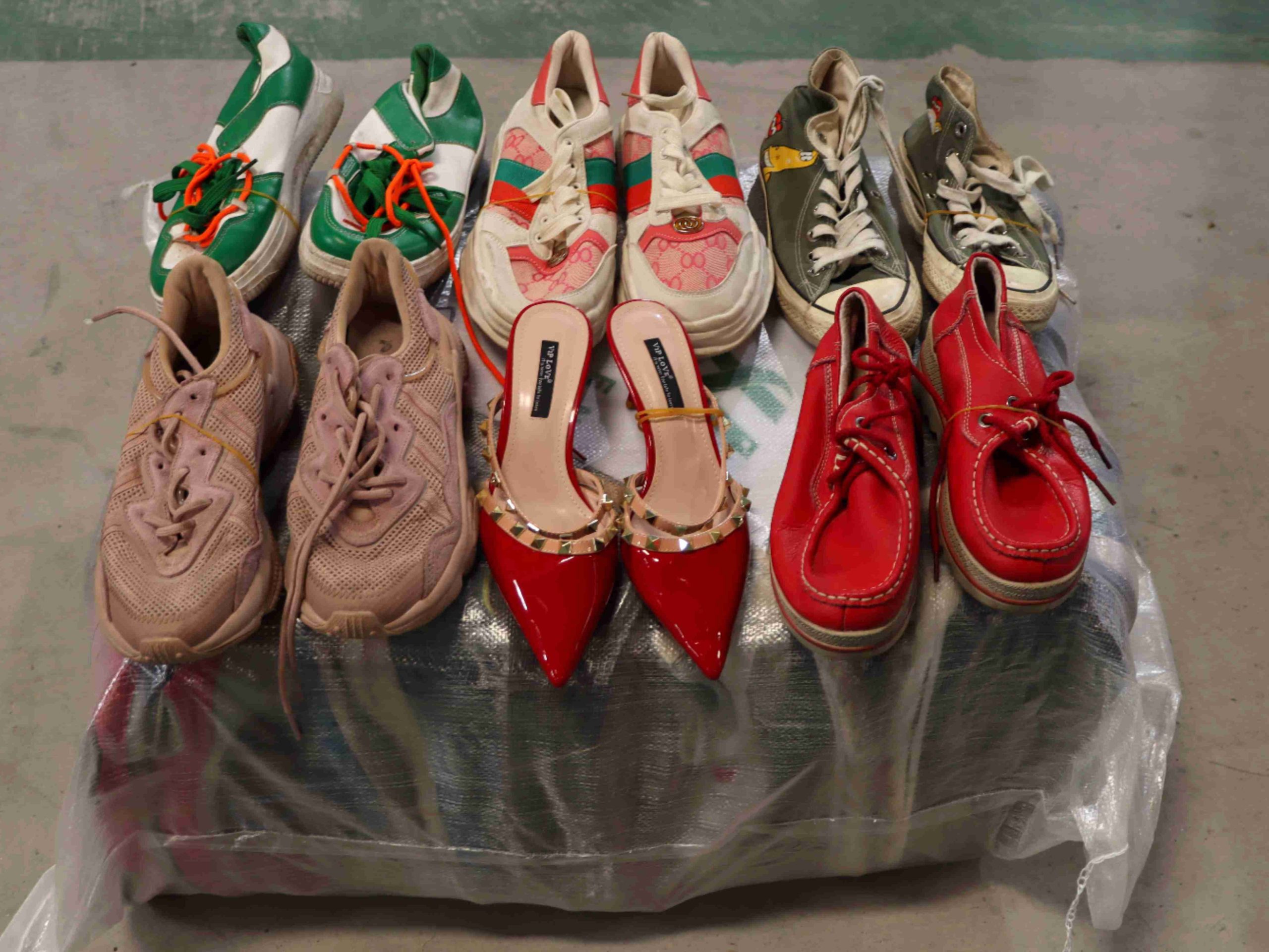 Mixed Used Women Shoes